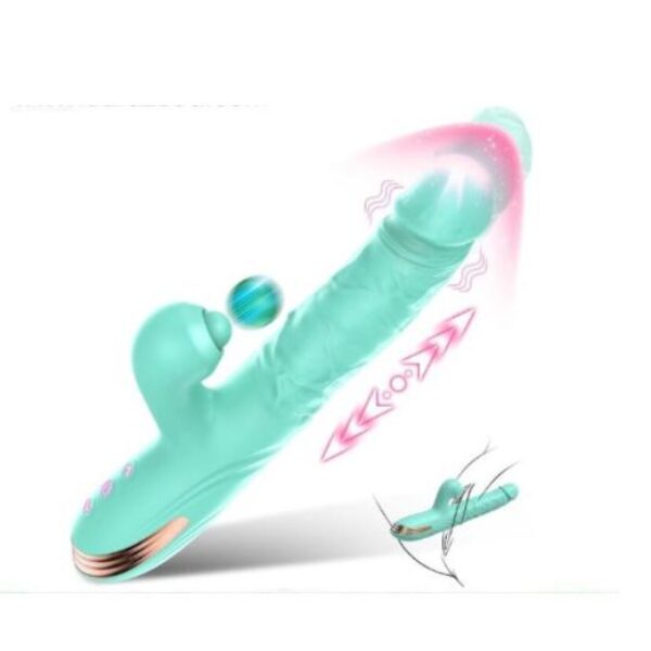 Thrusting Dildo Vibrator for Women